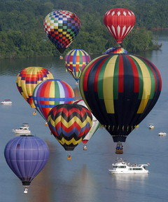 Фестиваль воздушных шаров штат Алабама