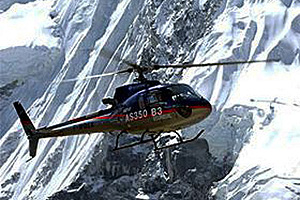 Полет на вертолете на вершину Эвереста